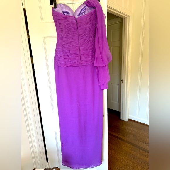 Purple formal gown - Picture 6 of 6